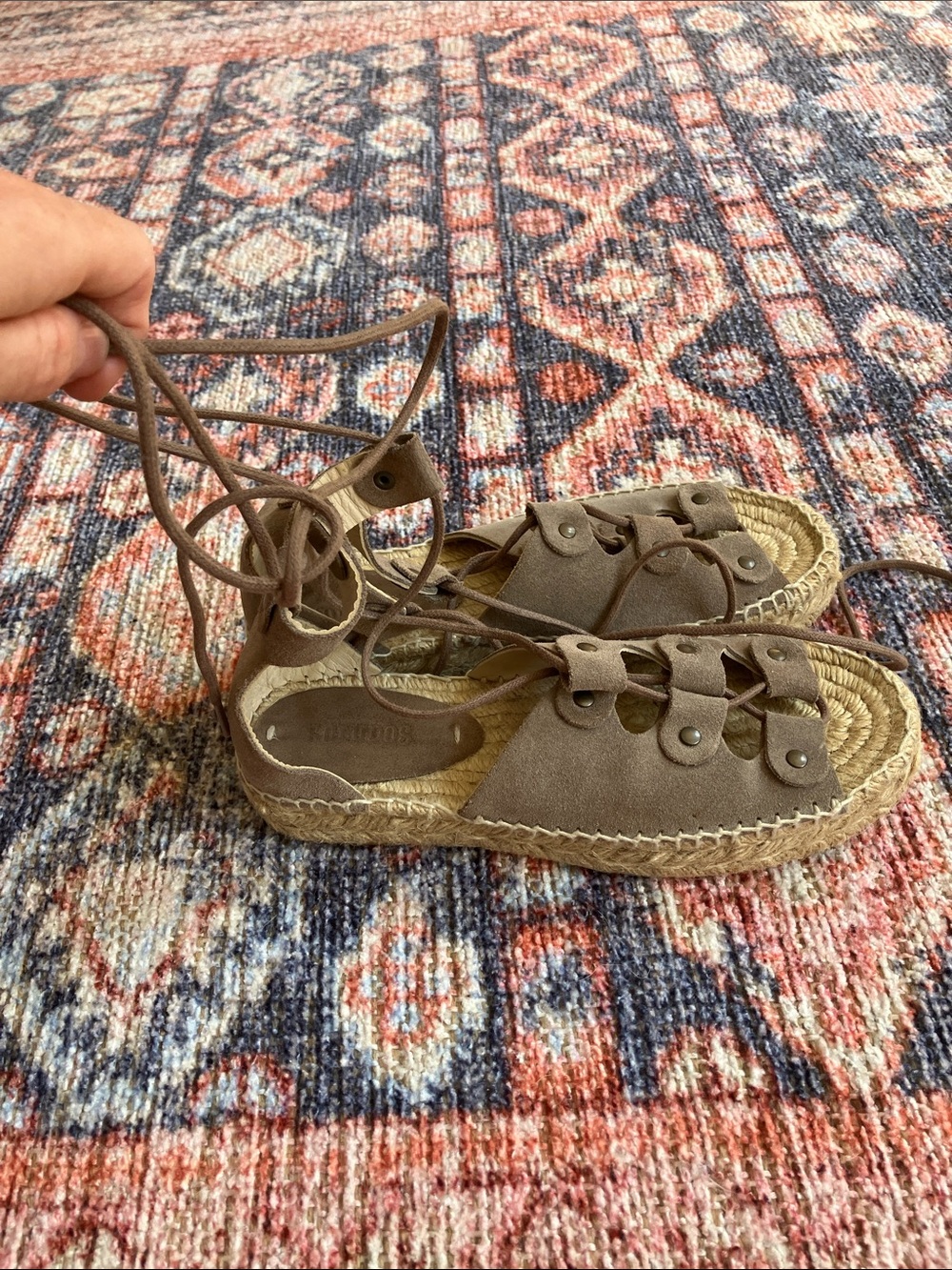 Suede Soludos - Picture 4 of 5